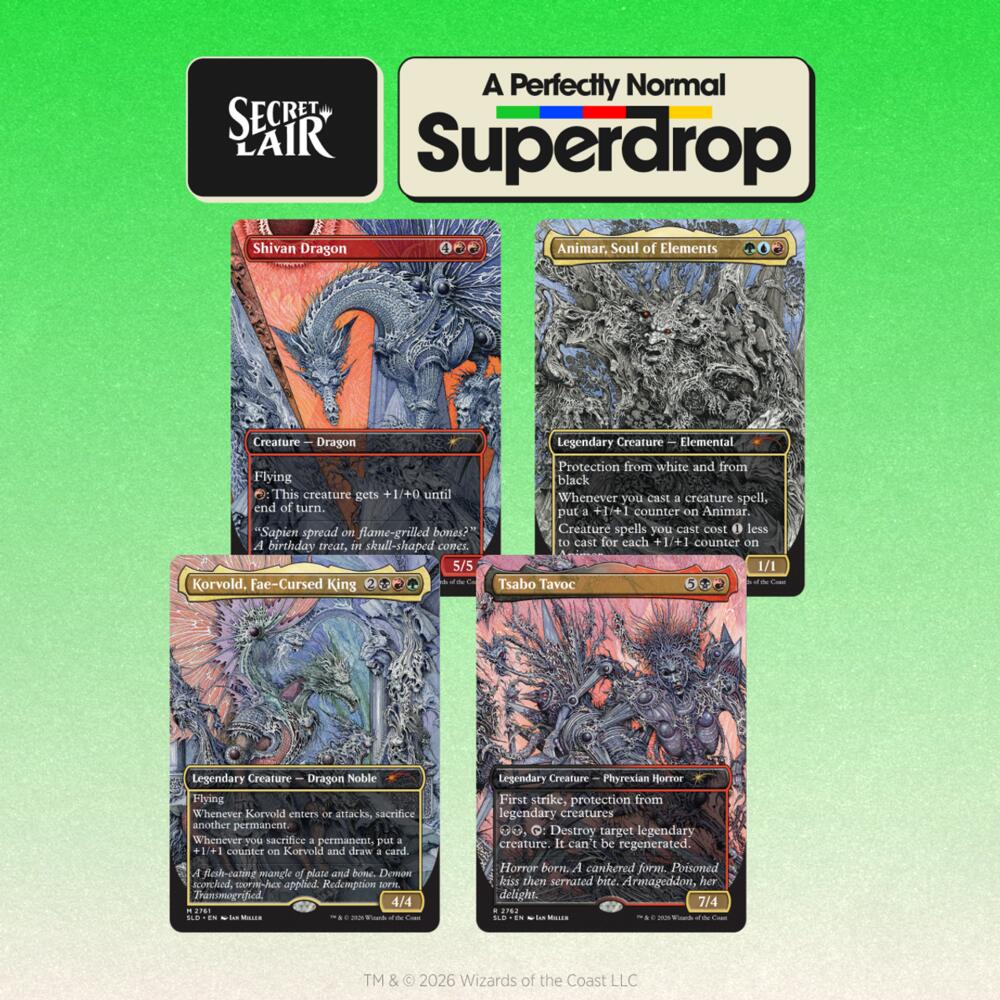 Secret Lair Drop: Featuring Ian Miller Non-Foil Edition