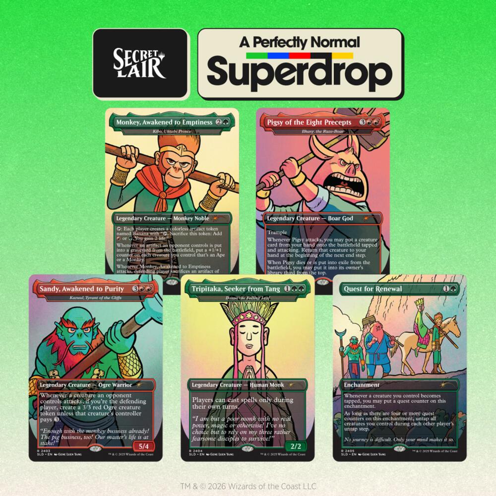 Secret Lair Drop: Featuring: Gene Luen Yang Non-Foil Edition