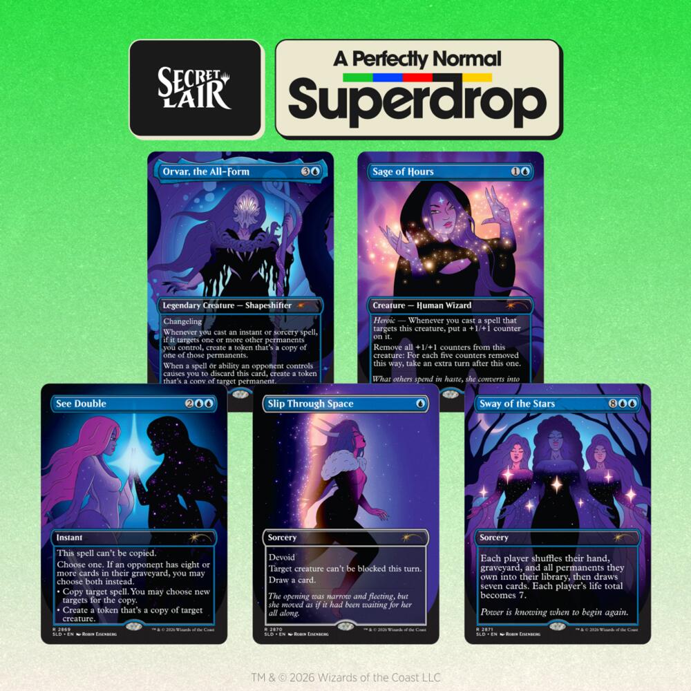 Secret Lair Drop Series: Cosmic Chill by Robin Eisenberg Non-Foil Edition (SLD)