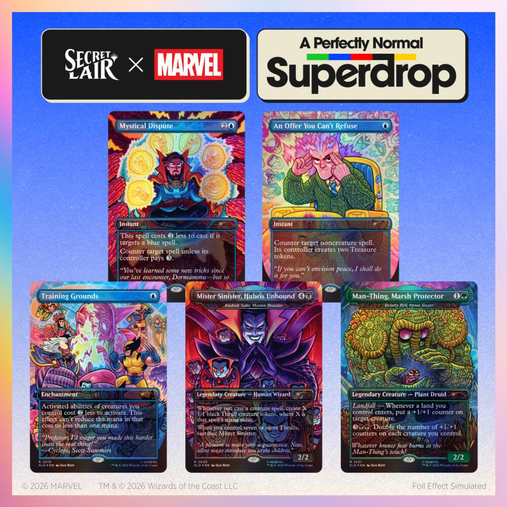 Secret Lair Drop: Featuring Dan Hipp Traditional Foil Edition