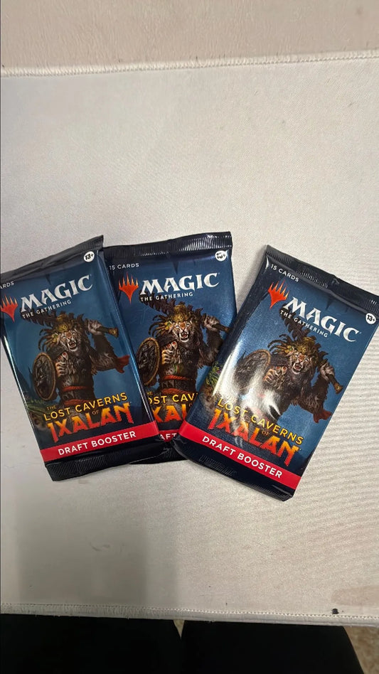 *3 for $27* Lost Caverns of Ixalan Draft Booster Packs